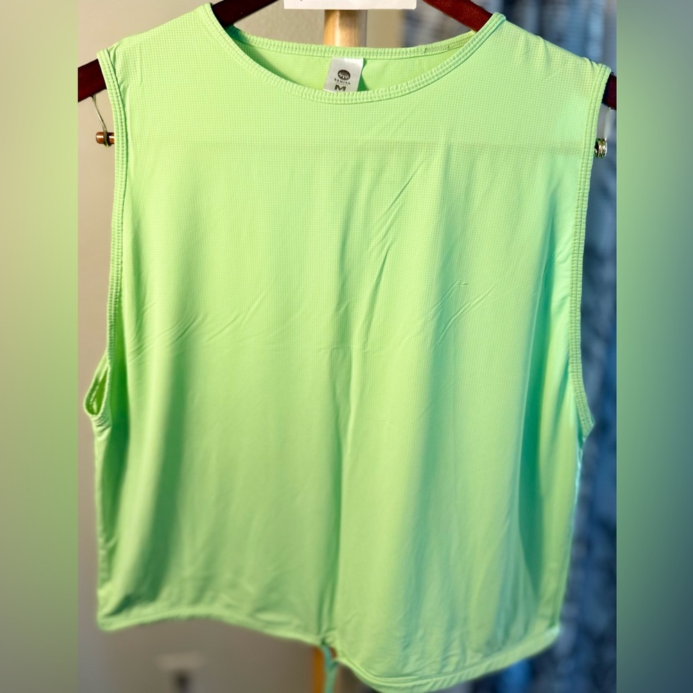 Senita Athletics Kiwi Arya Cinch Tank Top